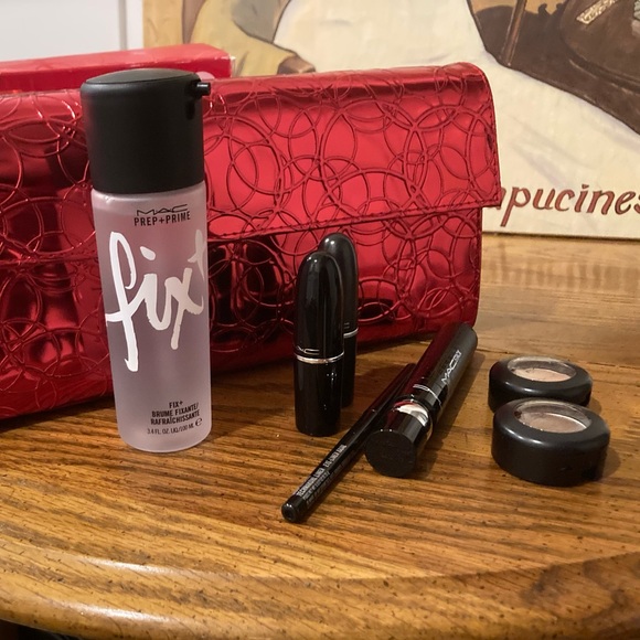 MAC Cosmetics Other - MAC 7 pc Makeup Bundle + Cosmetic Bag  $167 Value